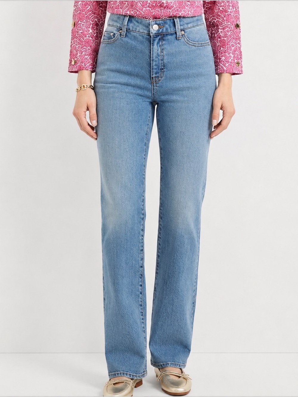Talbots Barely Boot Jeans In Sutton Wash NWT
